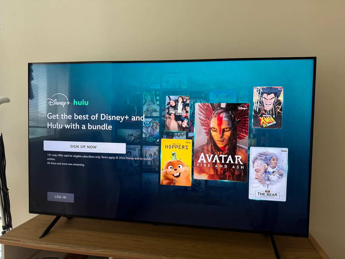 LG TV with Remote and Manual