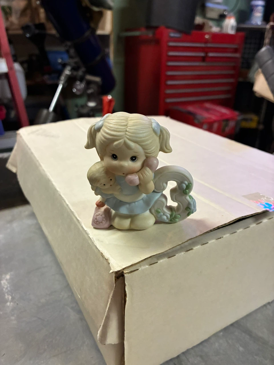Precious Moments Porcelain Figurines and Wall Cross - photo 3