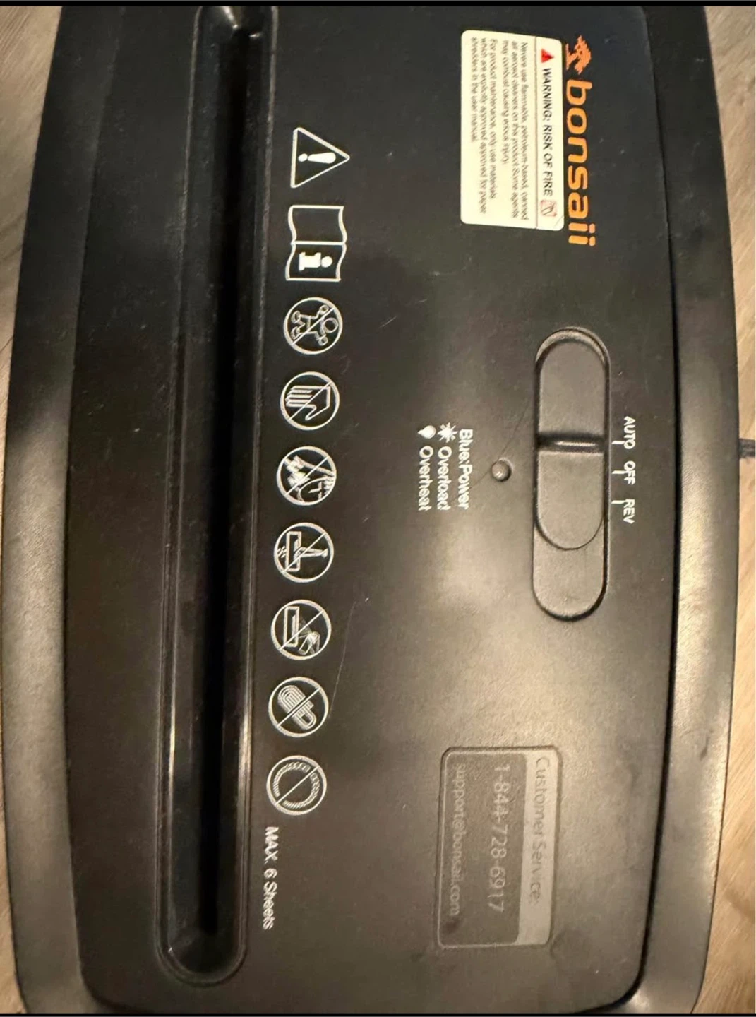 Bonsaii - paper shredder - photo 2