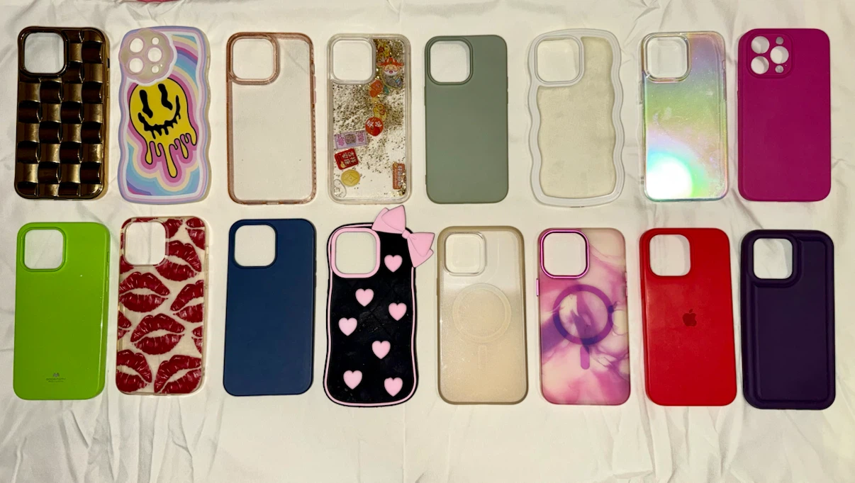 Assorted iPhone 14 Pro Cases (as pack)