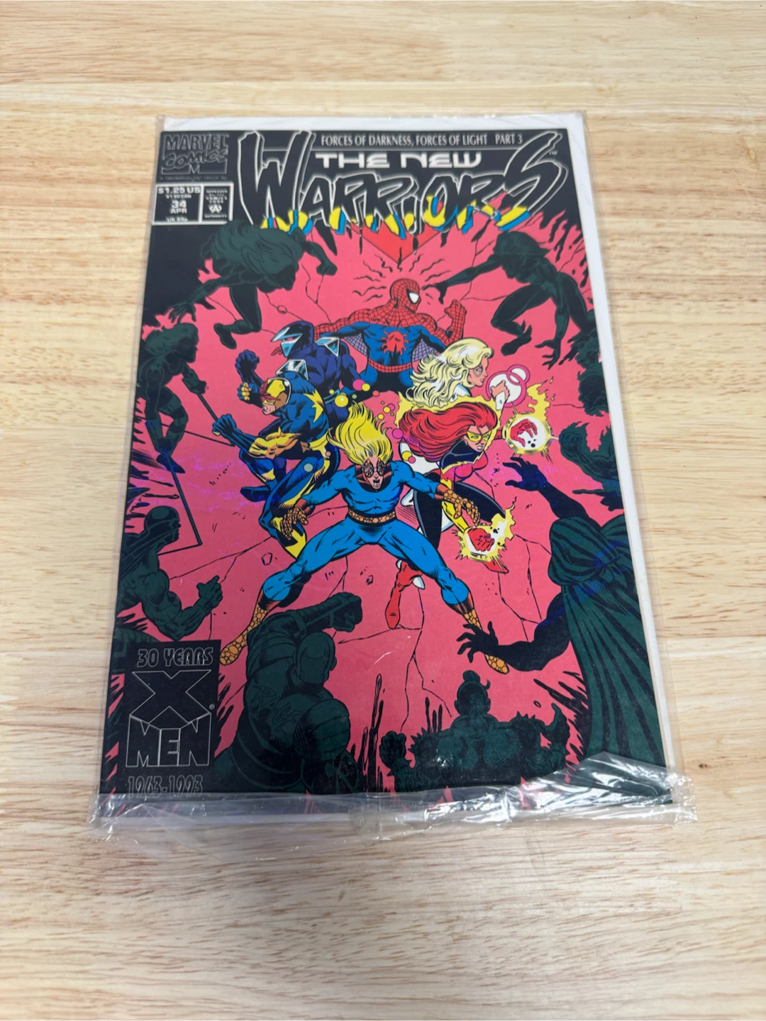 Marvel The New Warriors Issue 34 Comic Book