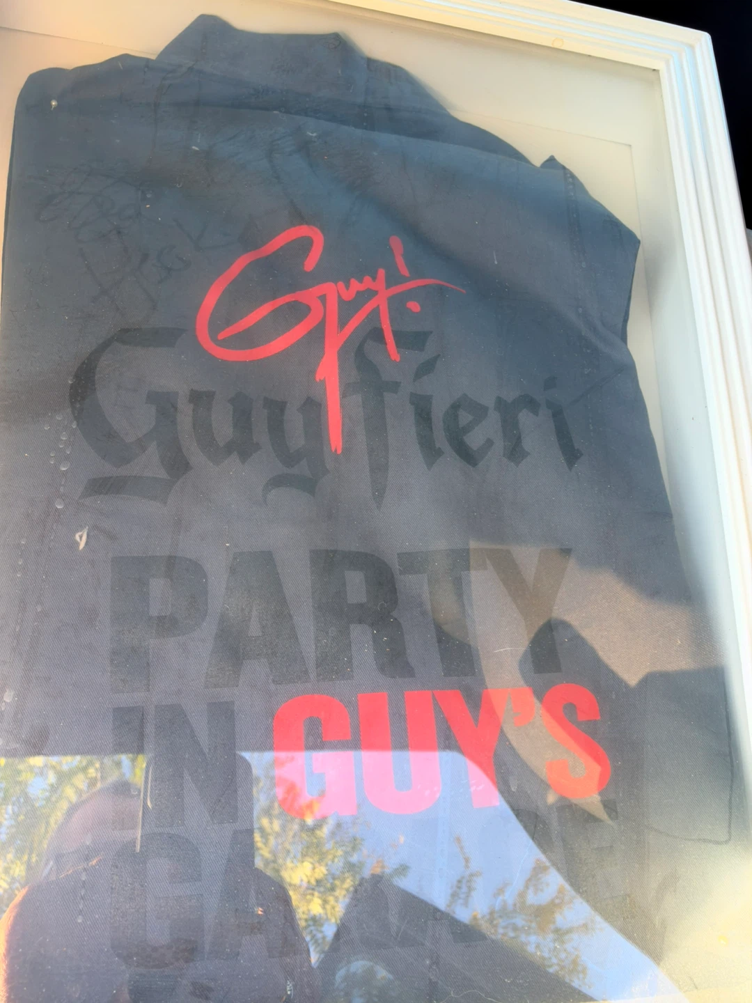 Framed Guy Fieri Party In Guy's Garage Poster