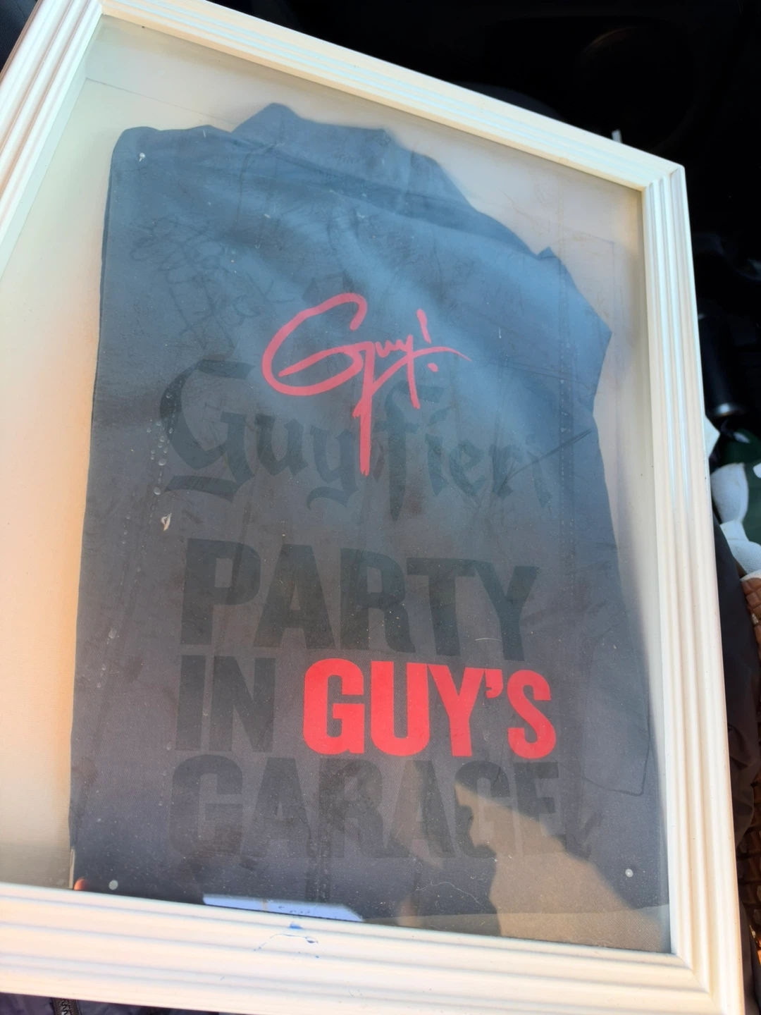 Framed Guy Fieri Party In Guy's Garage Poster - photo 2