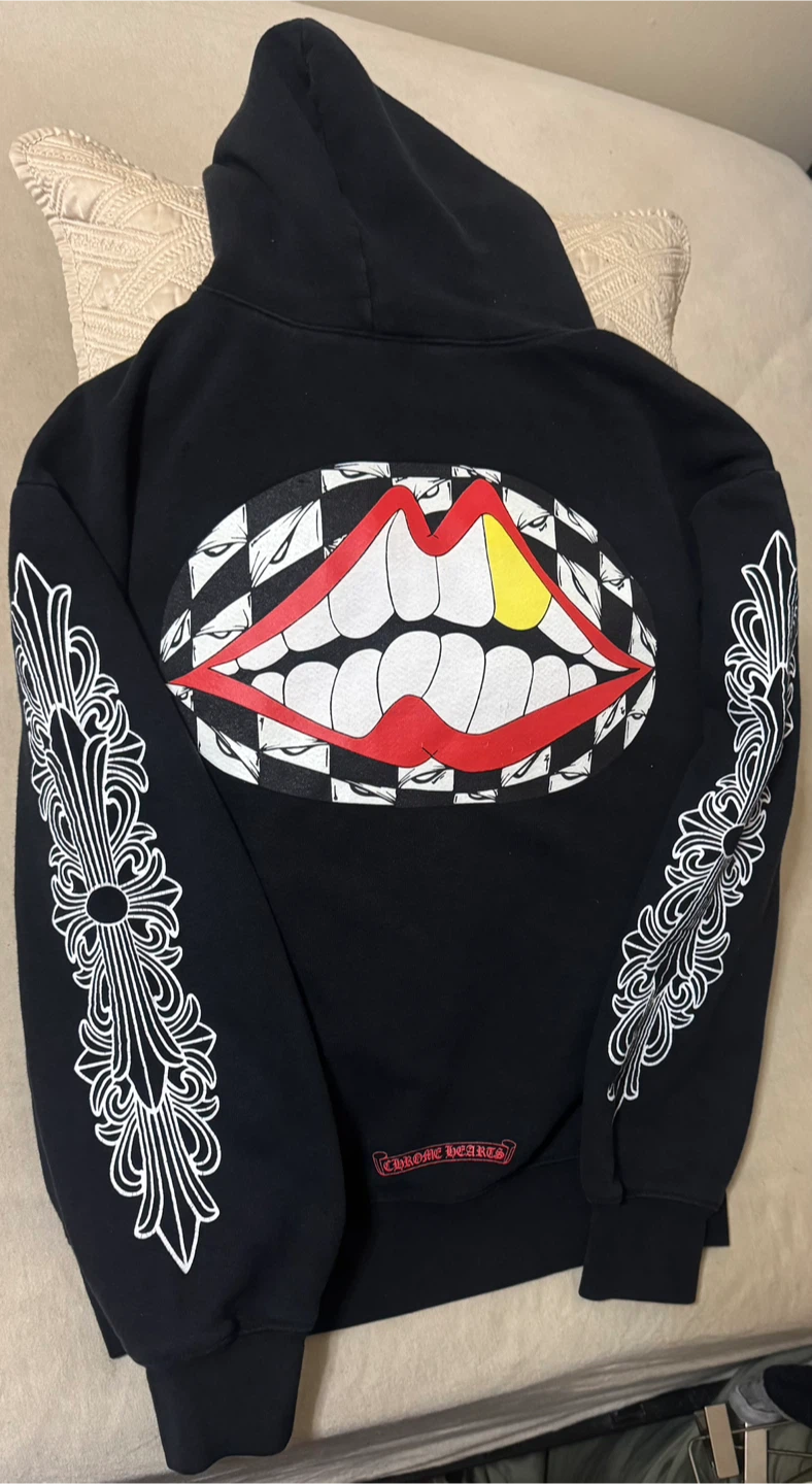 Chrome Hearts X Matty Boy “Chomper Floral” Hoodie