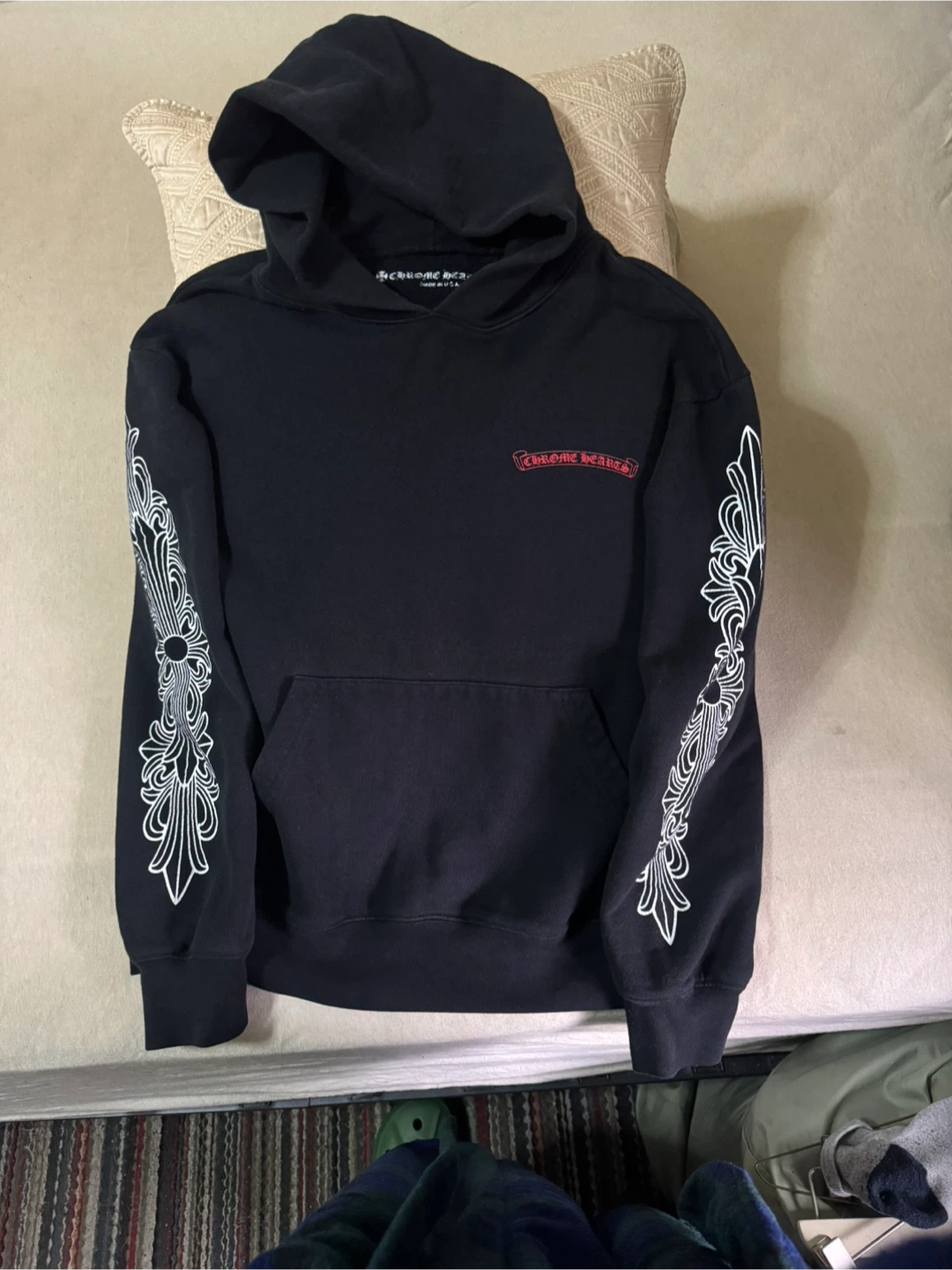 Chrome Hearts X Matty Boy “Chomper Floral” Hoodie - photo 3
