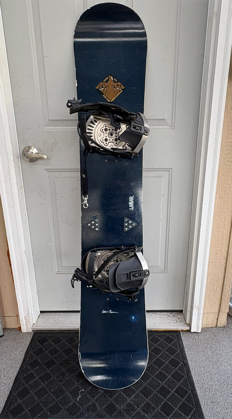Lamar Adam Merriman 151 Snowboard with Bindings