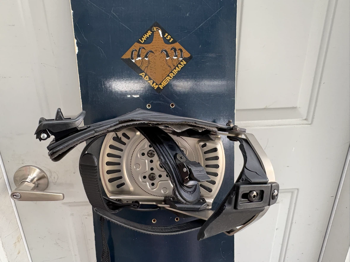 Lamar Adam Merriman 151 Snowboard with Bindings - photo 5