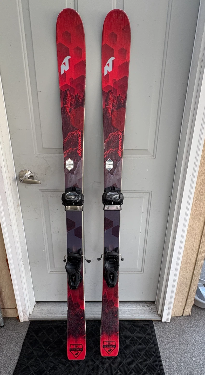 Nordica Navigator 80 Skis with Attack 11 Bindings