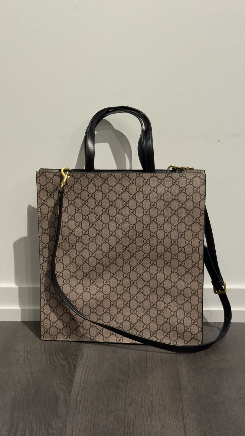 Gucci GG Supreme Kingsnake Tote Bag - photo 2