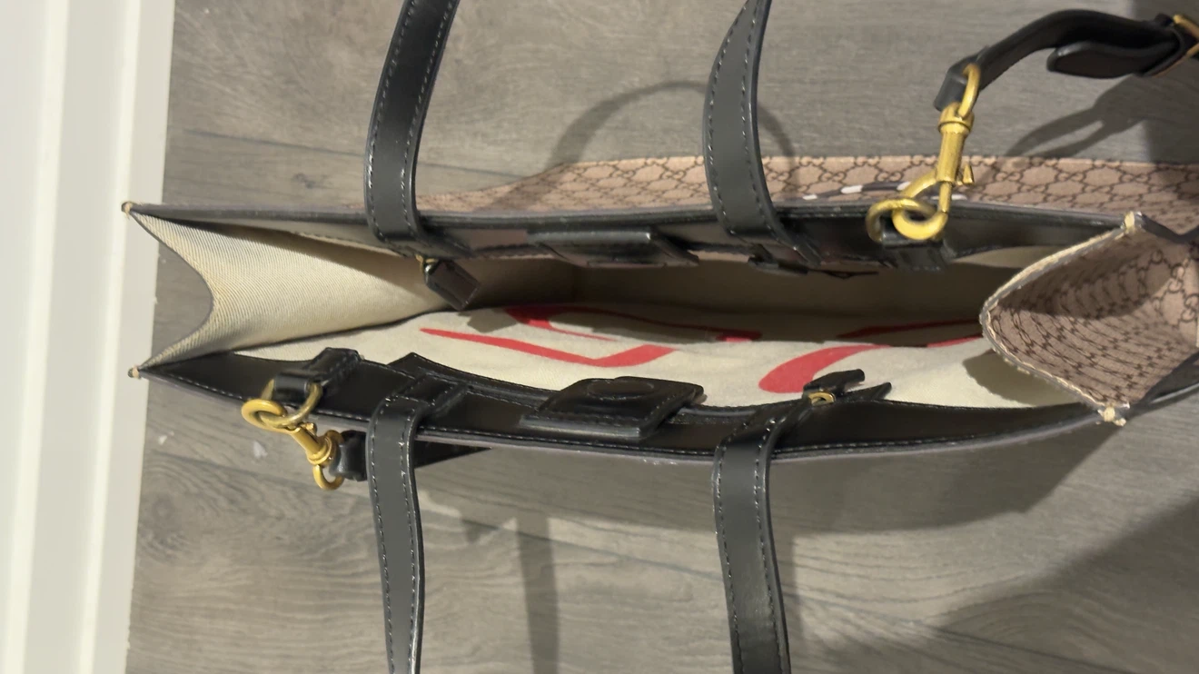 Gucci GG Supreme Kingsnake Tote Bag - photo 5