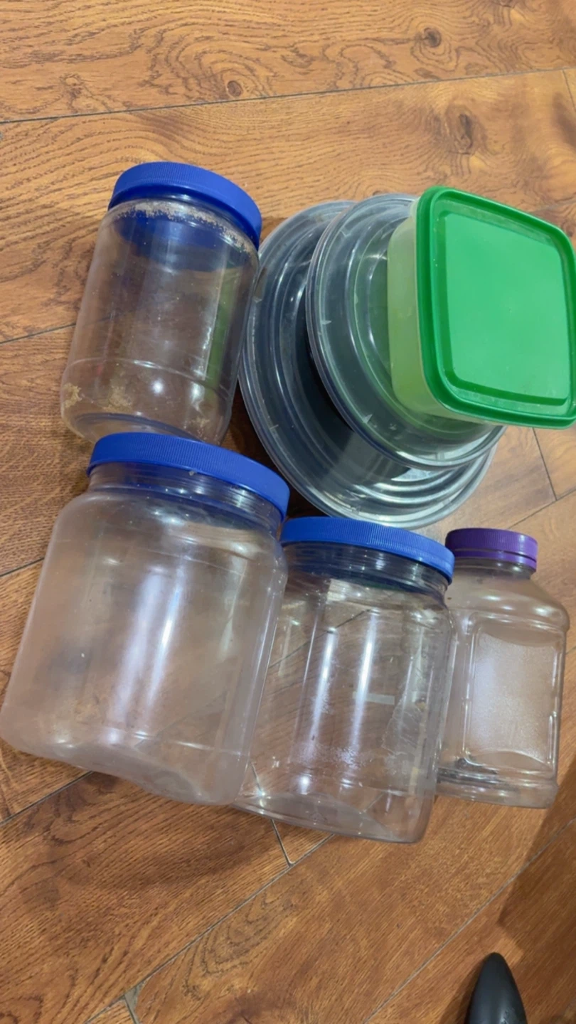 Assorted Plastic Food Storage Containers
