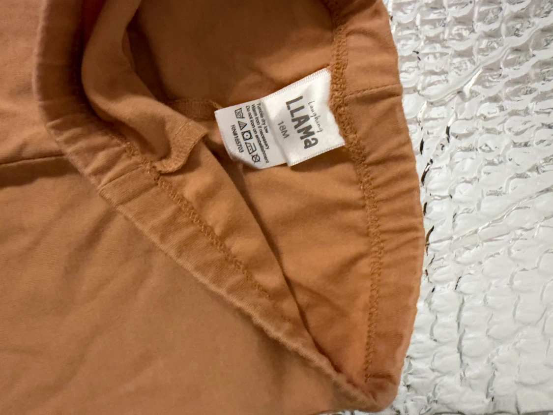 Laughing Llama Flower Toddler Leggings - photo 2