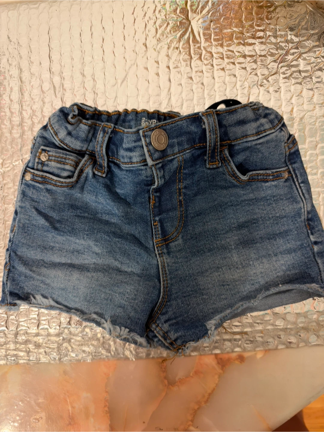 Denim Co. Mid Rise Denim Shorts 2-3 Years