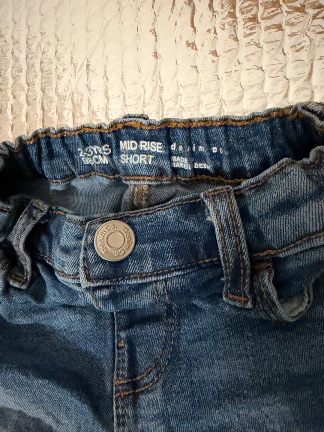 Denim Co. Mid Rise Denim Shorts 2-3 Years - photo 2