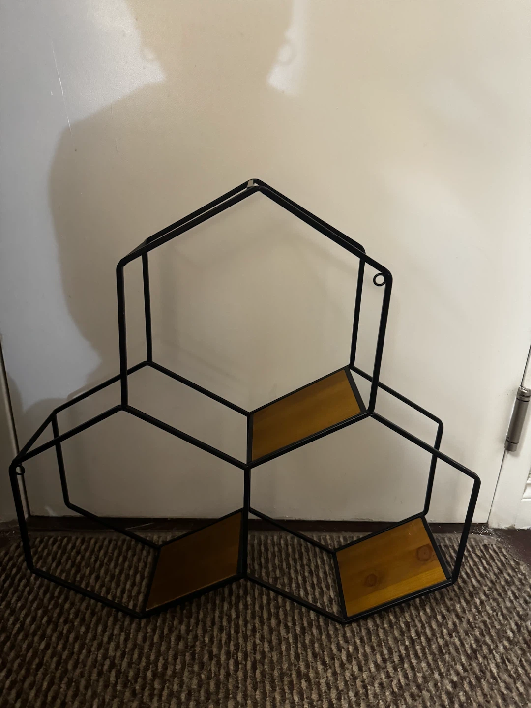 Hexagon Wall Shelf