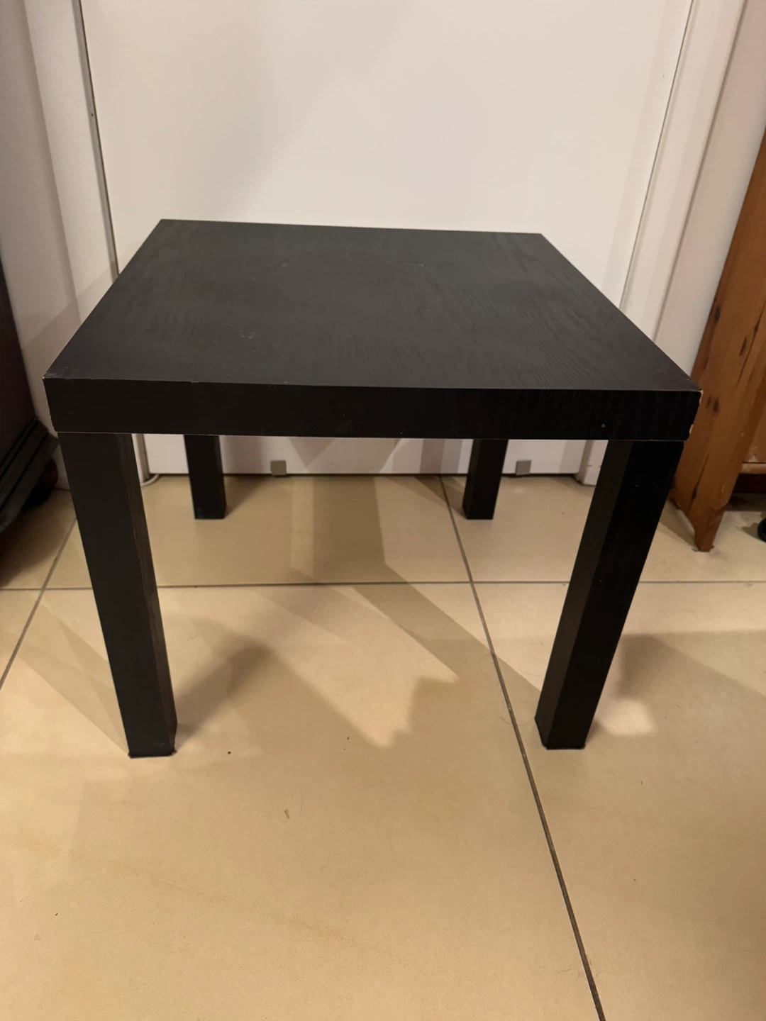 Black Side Table