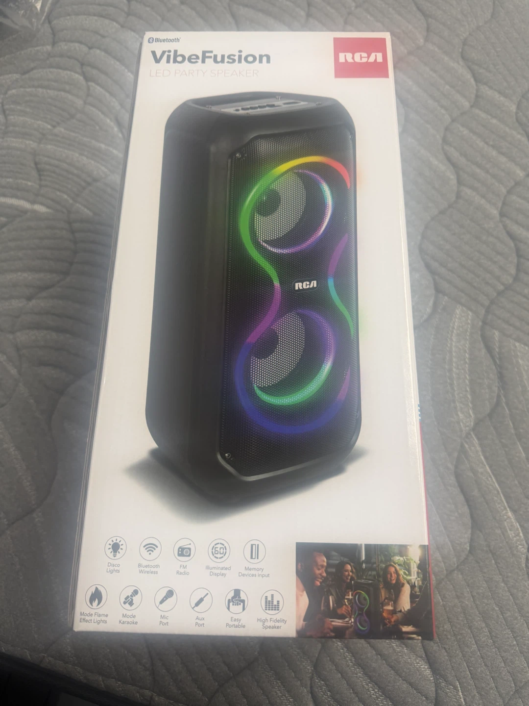 RCA VibeFusion LED Party Speaker - photo 2