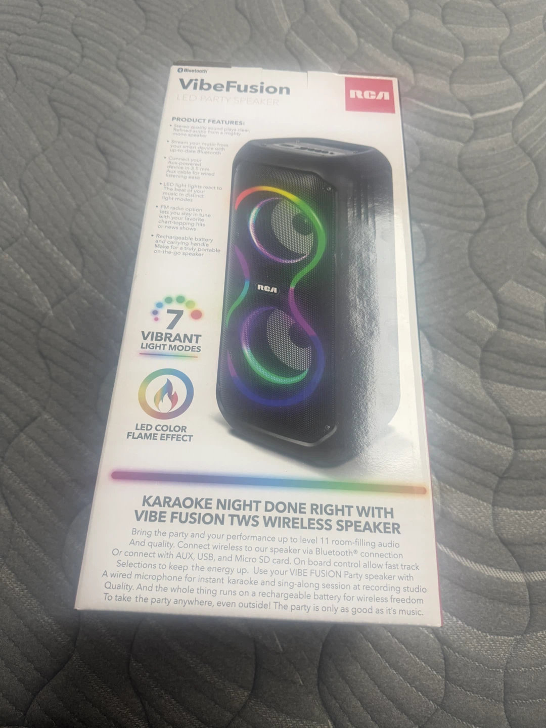 RCA VibeFusion LED Party Speaker - photo 3