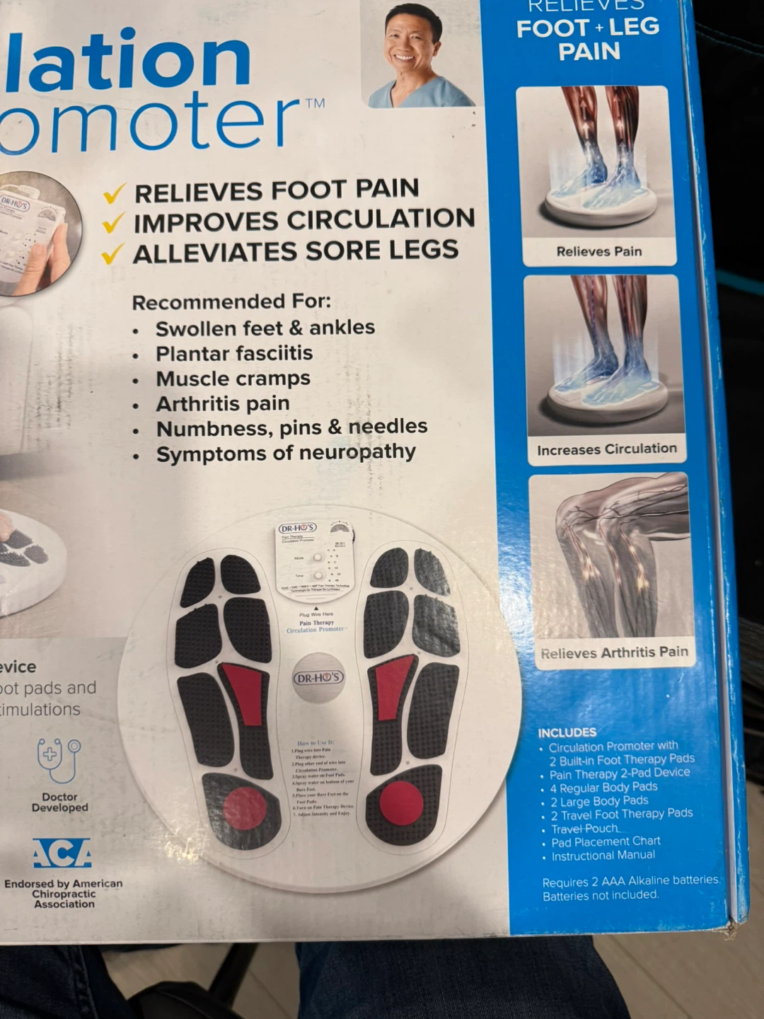 Dr-Ho's Circulation Promoter Pain Therapy Device - photo 2