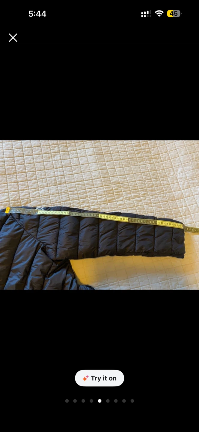 Woman’s Guess Black Puffer Jacket. Size S/M - photo 5