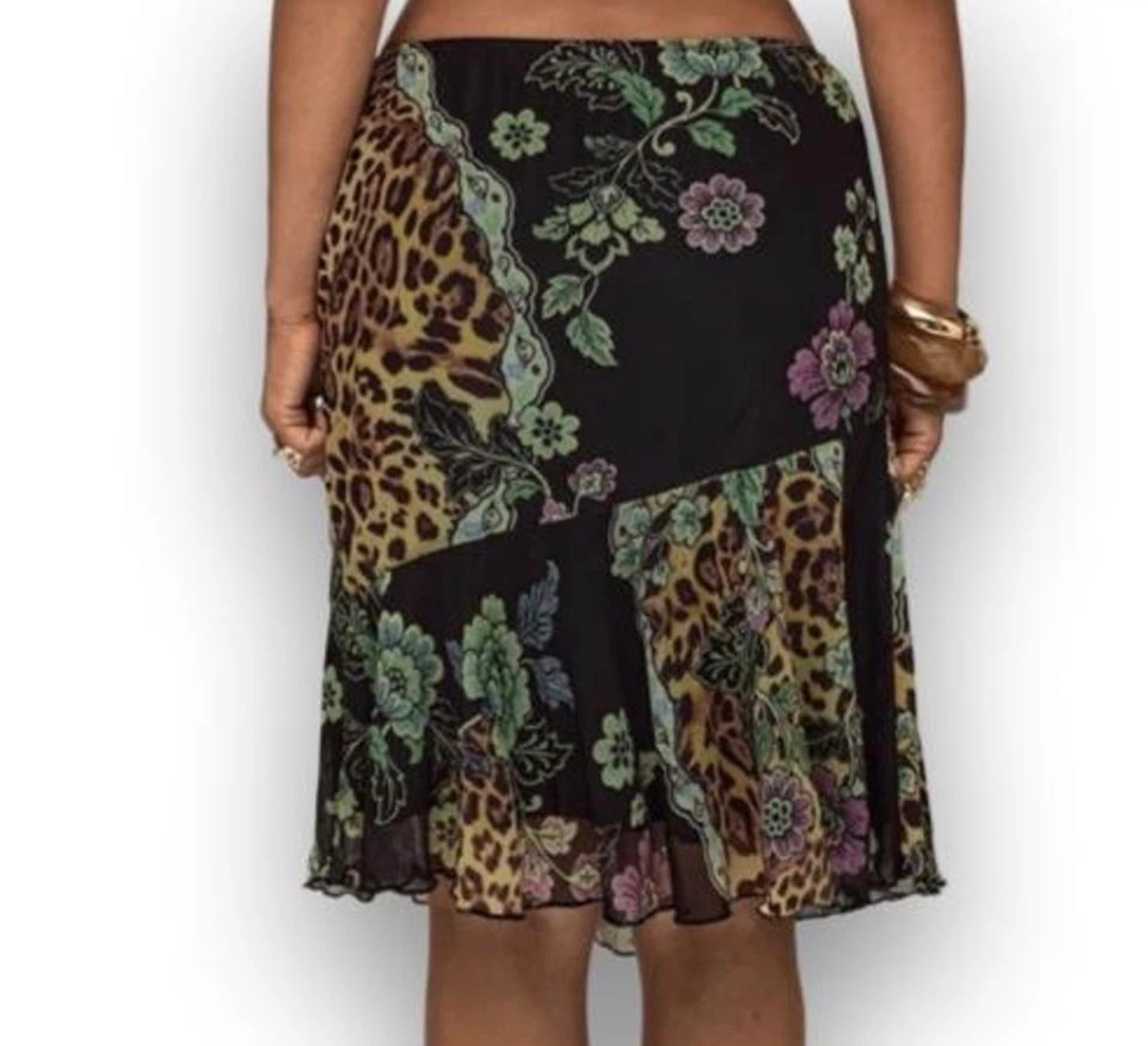 Roberto Cavali inspired midi skirt - photo 2