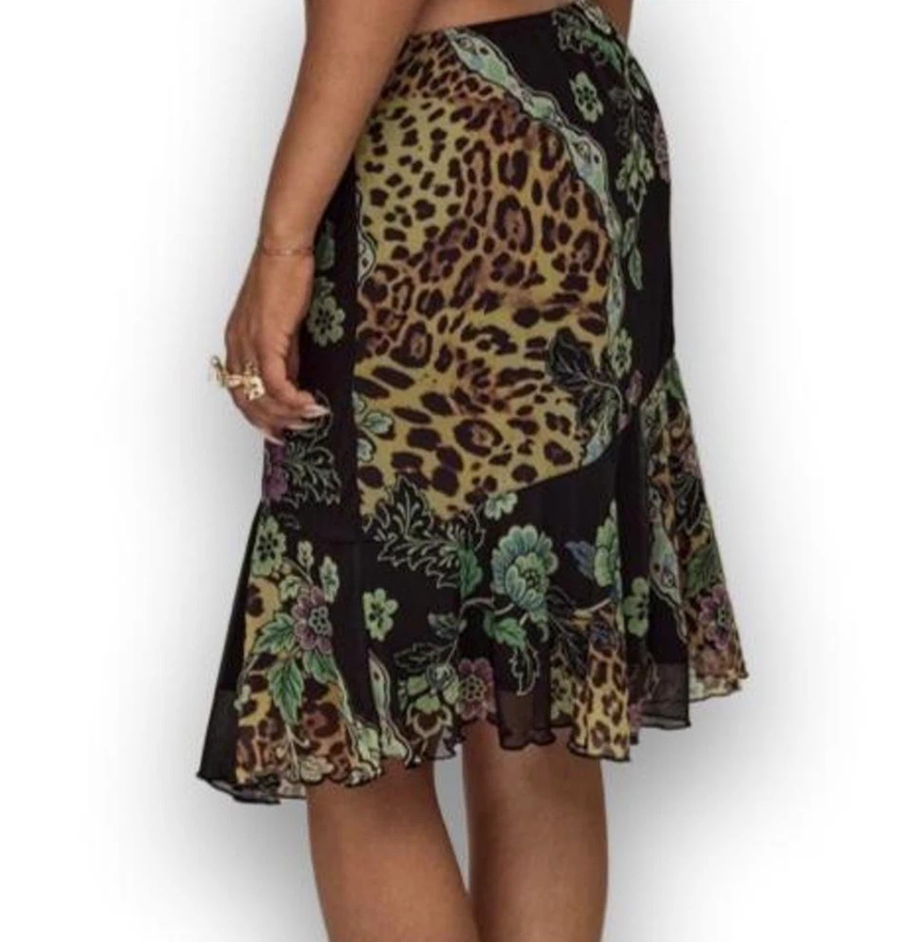 Roberto Cavali inspired midi skirt - photo 3