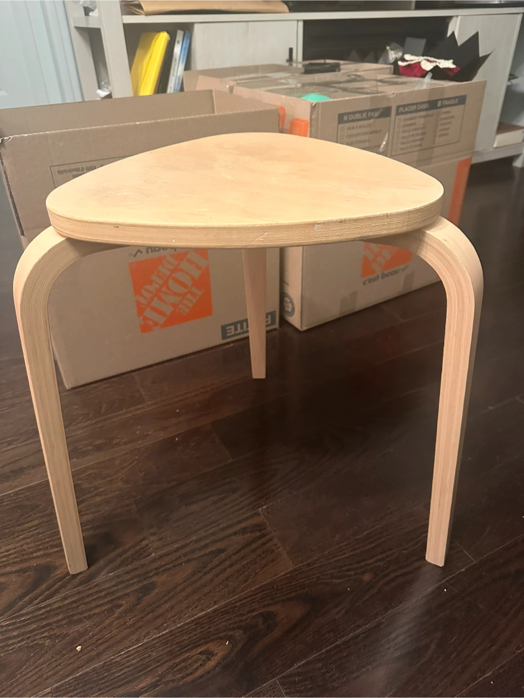 IKEA KYRRE Stool, Set of  3,Birch - photo 3