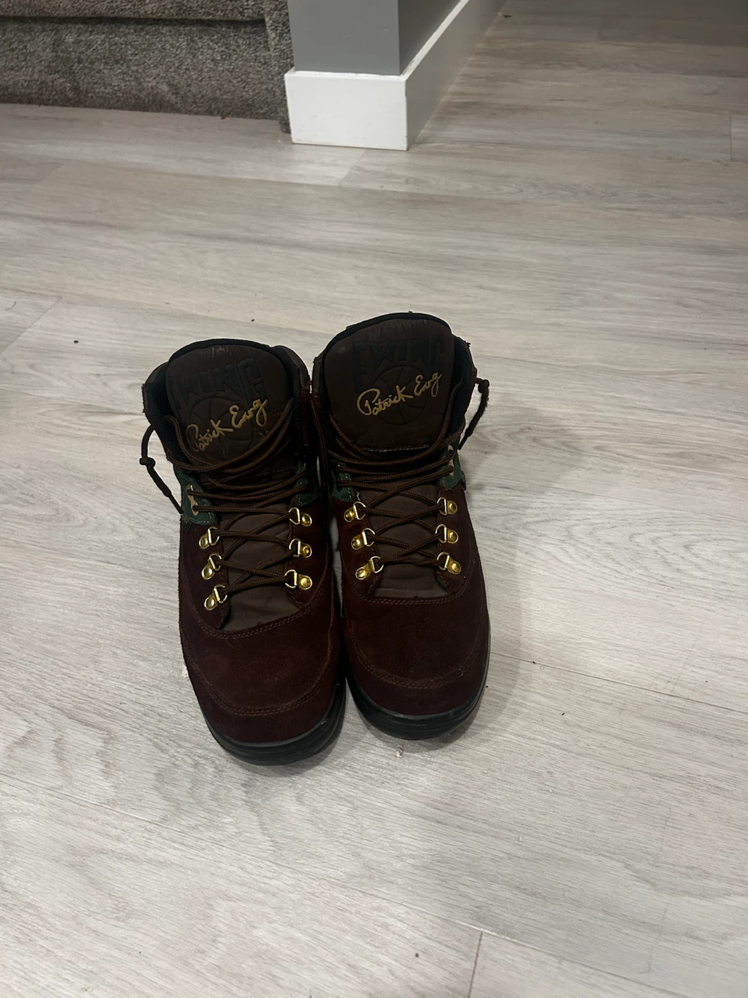 Ewing Athletics Brown Suede Boots