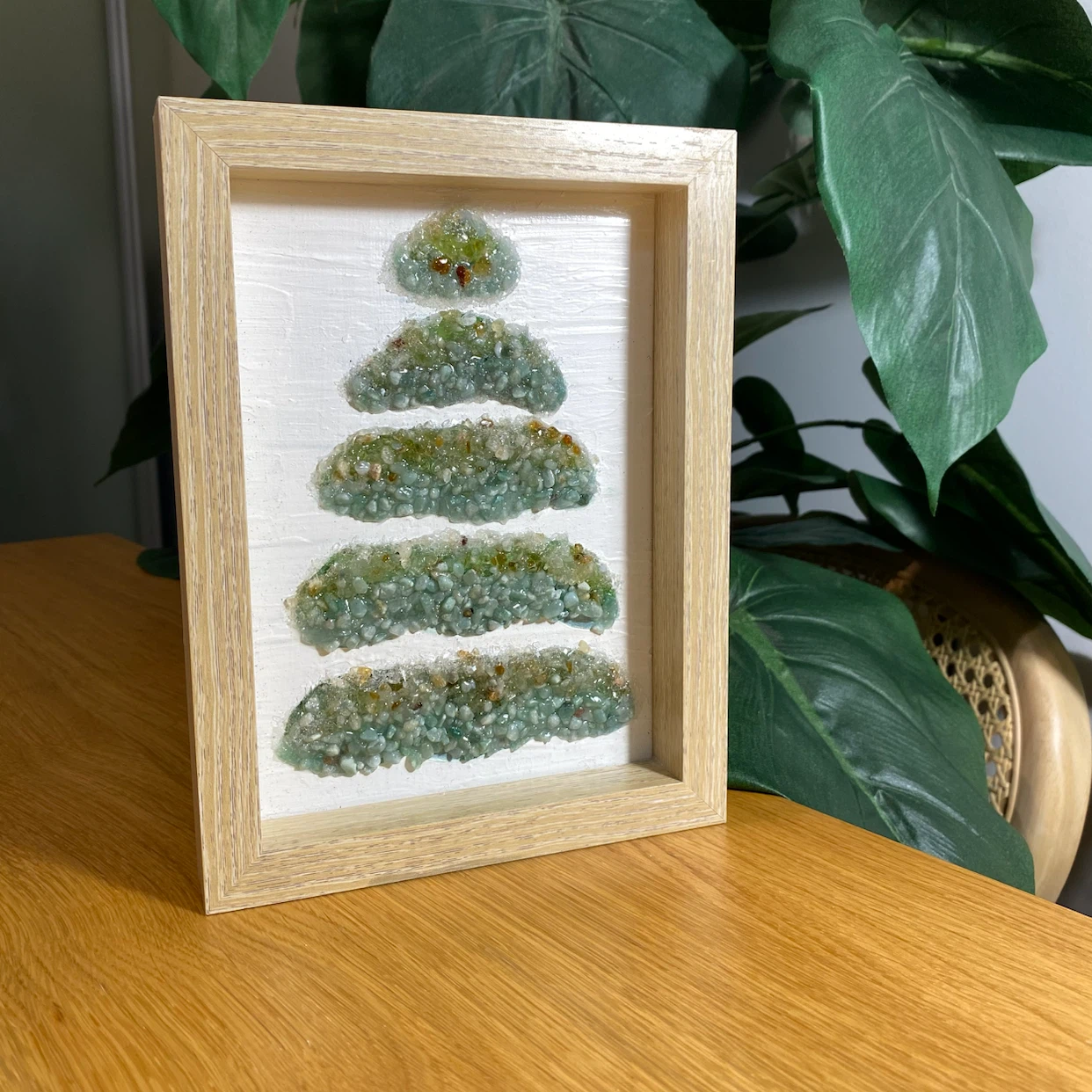 Original Aventurine, Smoky quartz crystal Tree Art - photo 3