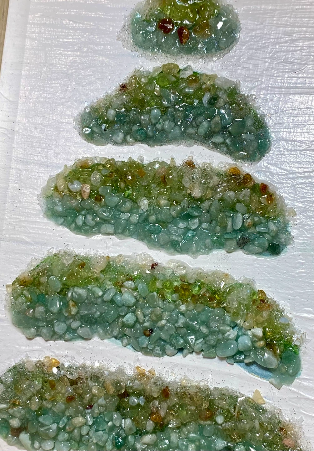 Original Aventurine, Smoky quartz crystal Tree Art - photo 4