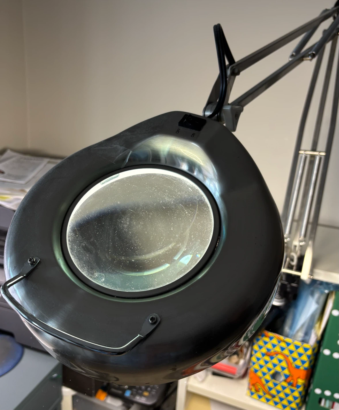 Magnifying Desk Lamp with Clamp - photo 2
