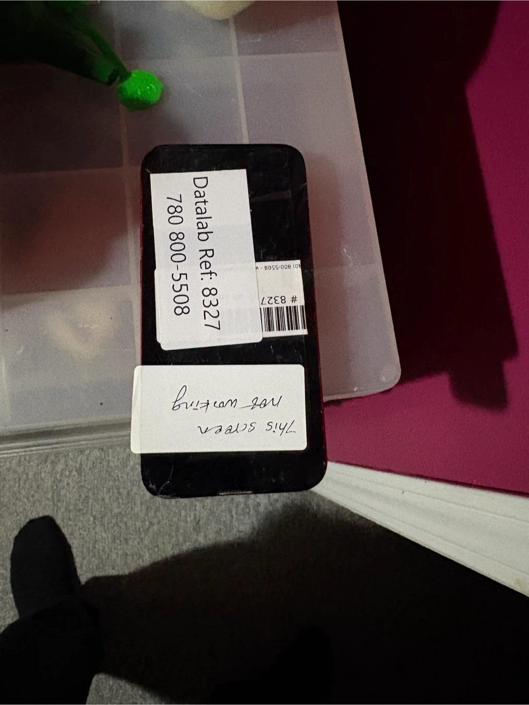 Red Apple iPhone (Not Working) - photo 2