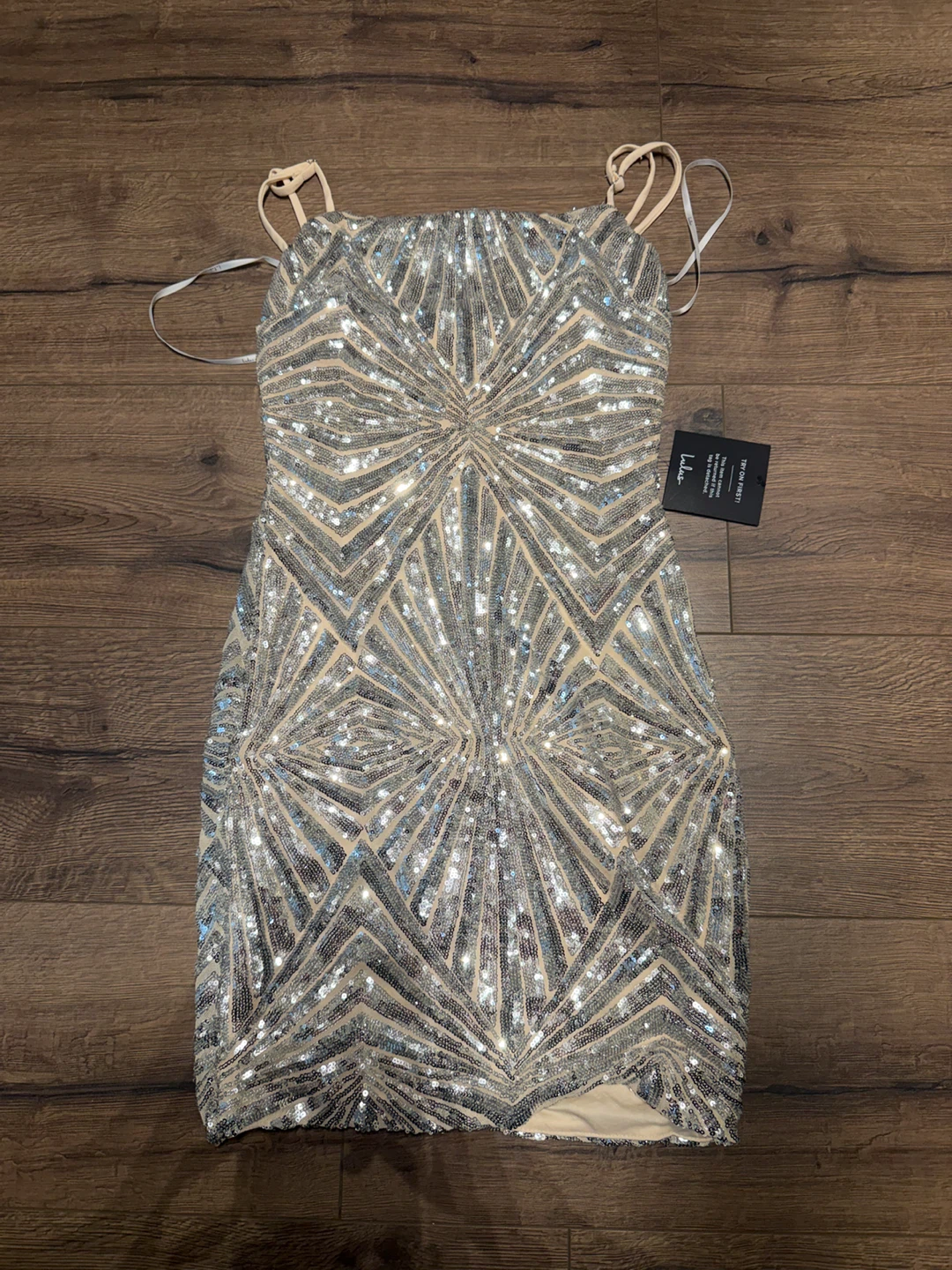 Lulus Sequin Mini Dress