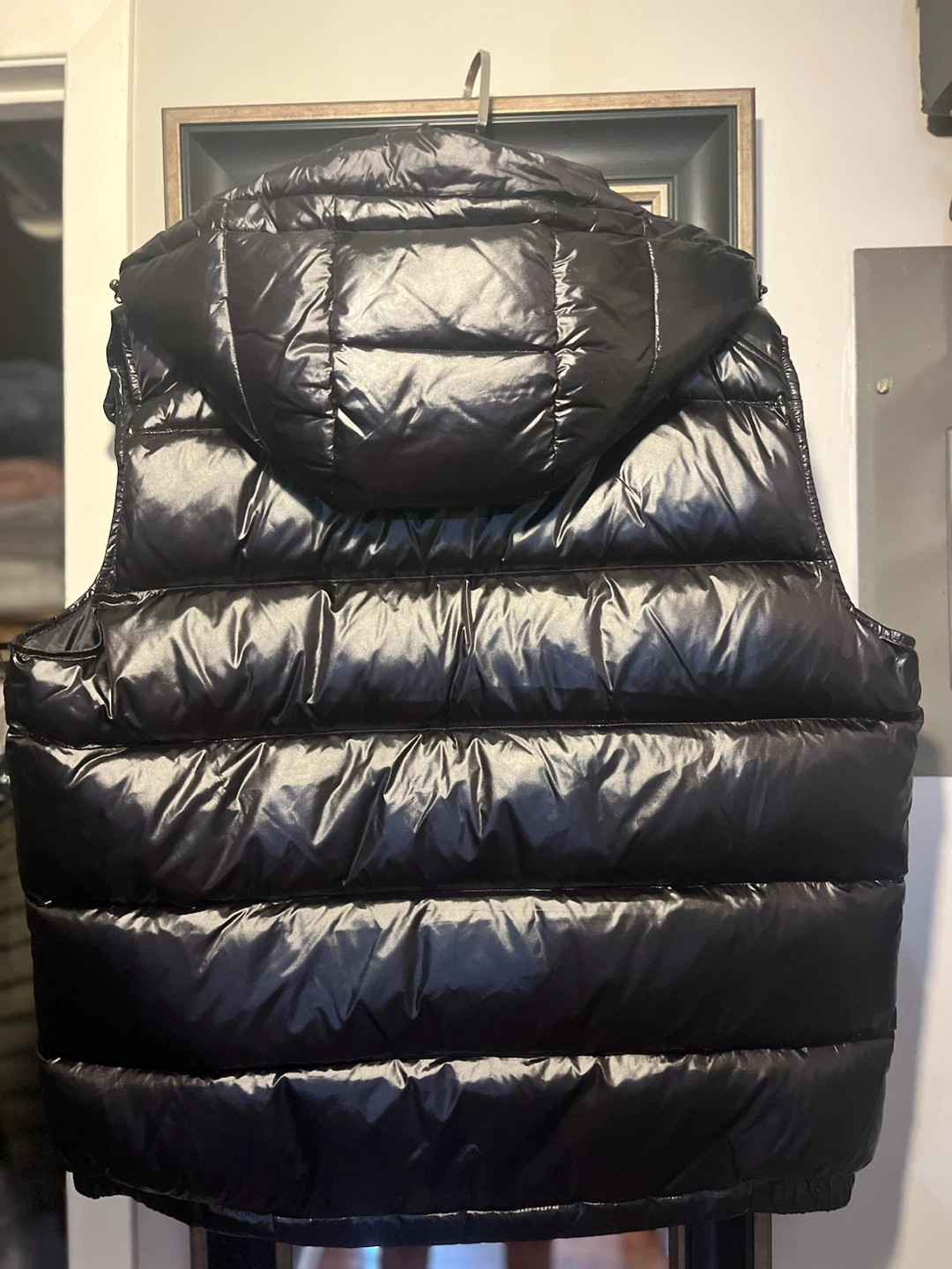 Moncler Black Down Vest size M - photo 4