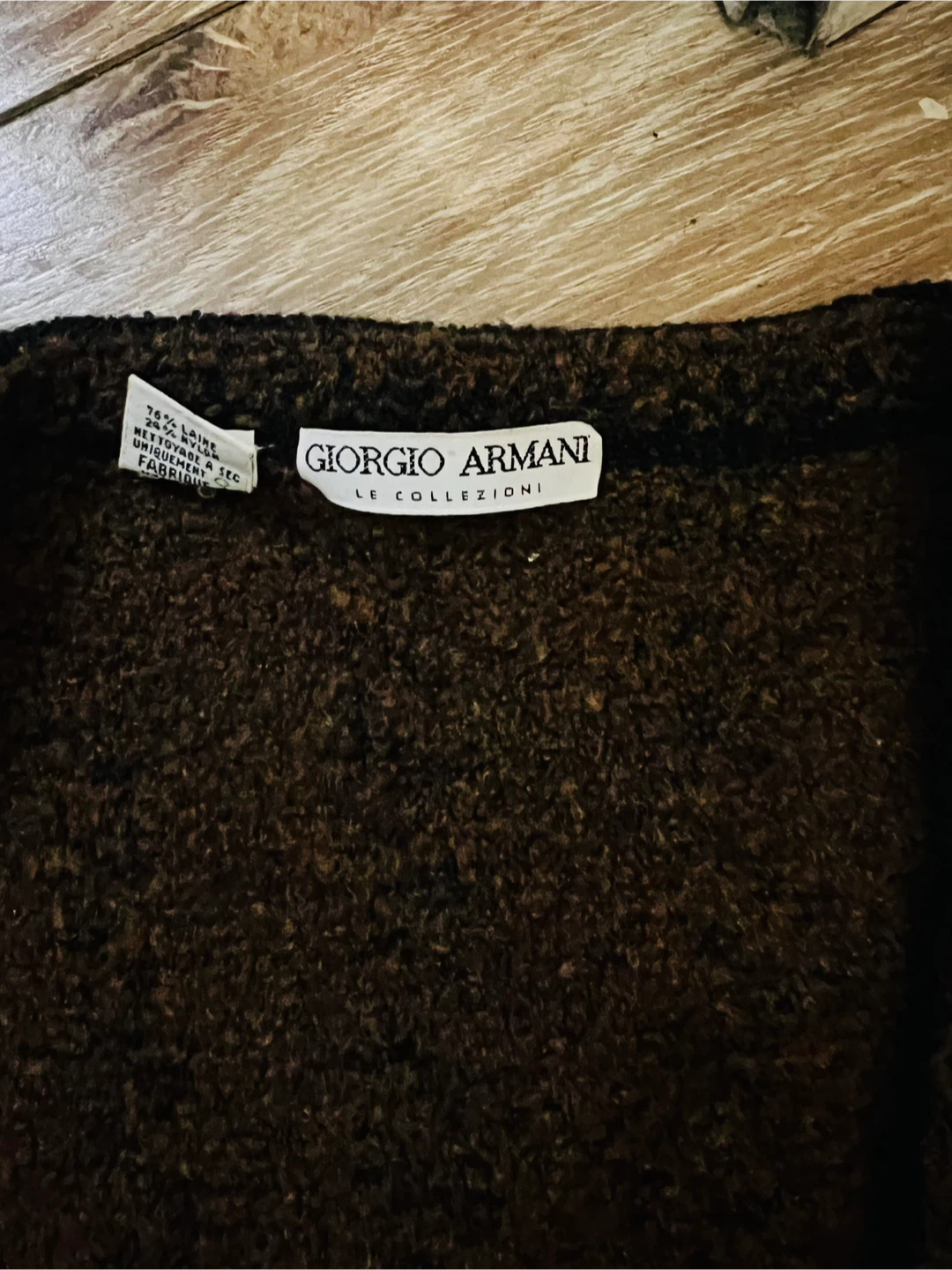 Giorgio Armani Le Collezioni Knit Vest VINTAGE SIZE LARGE - photo 4
