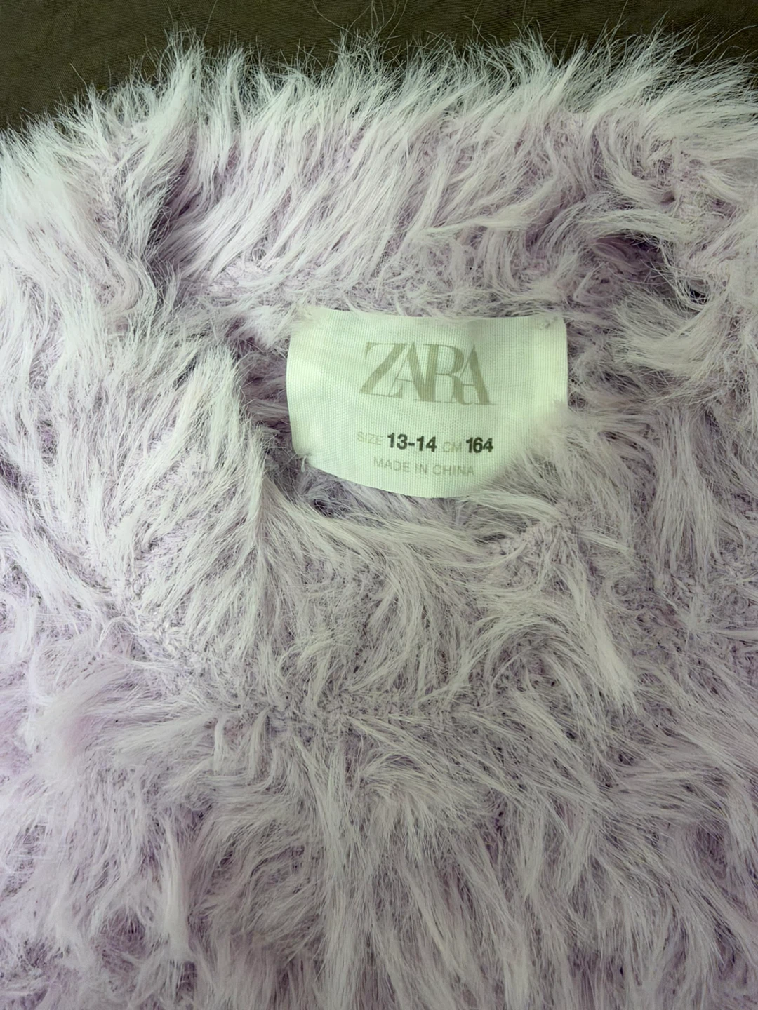 Zara fuzzy sweater purple - photo 3