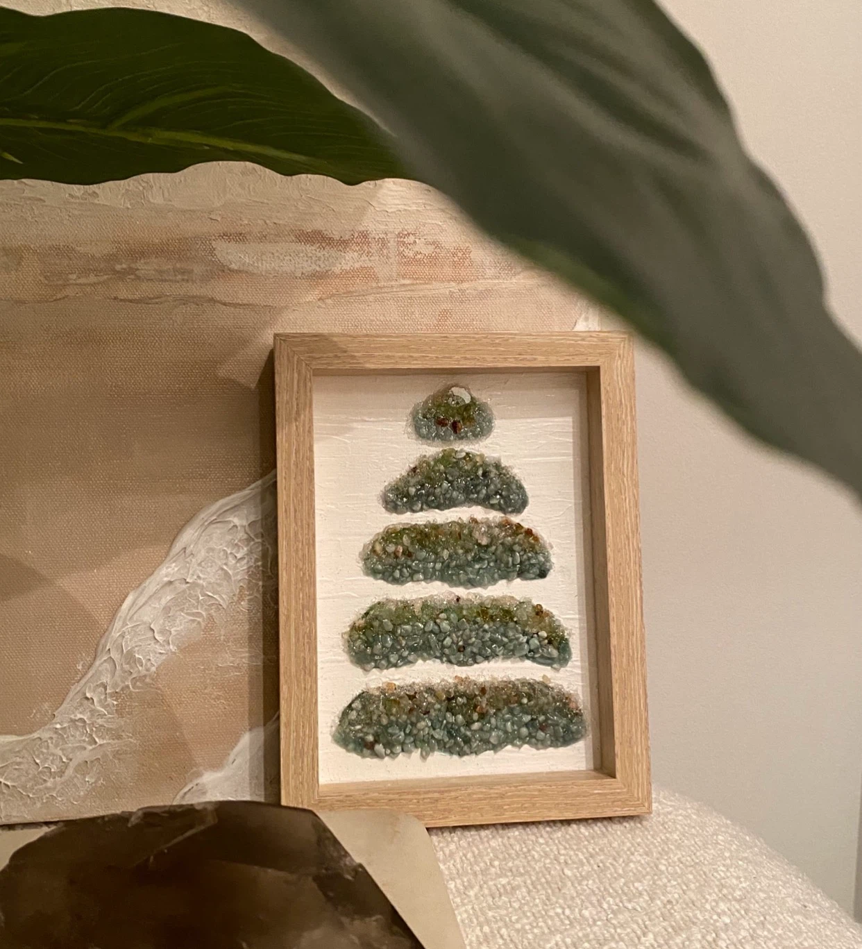 Original Aventurine, Smoky quartz crystal Tree Art - photo 5