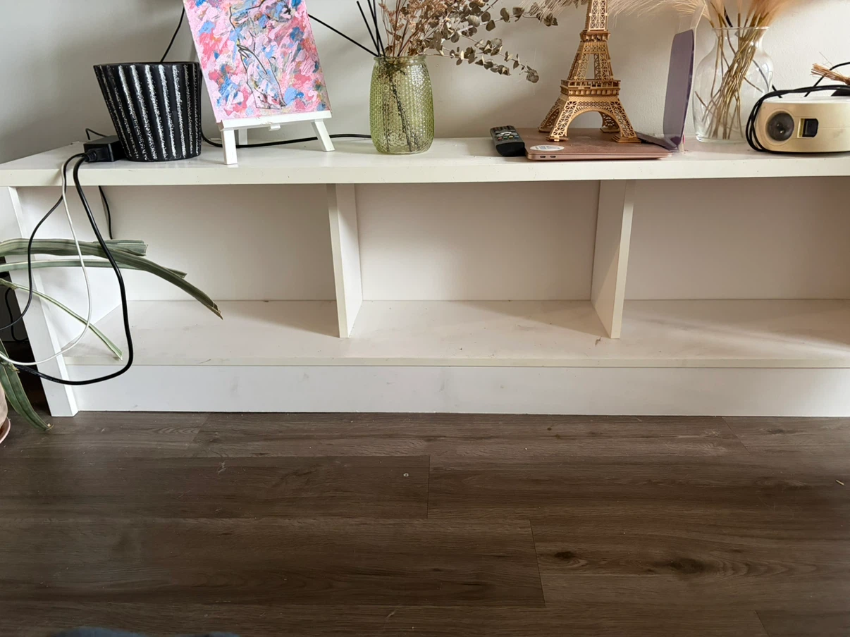 IKEA White TV Stand