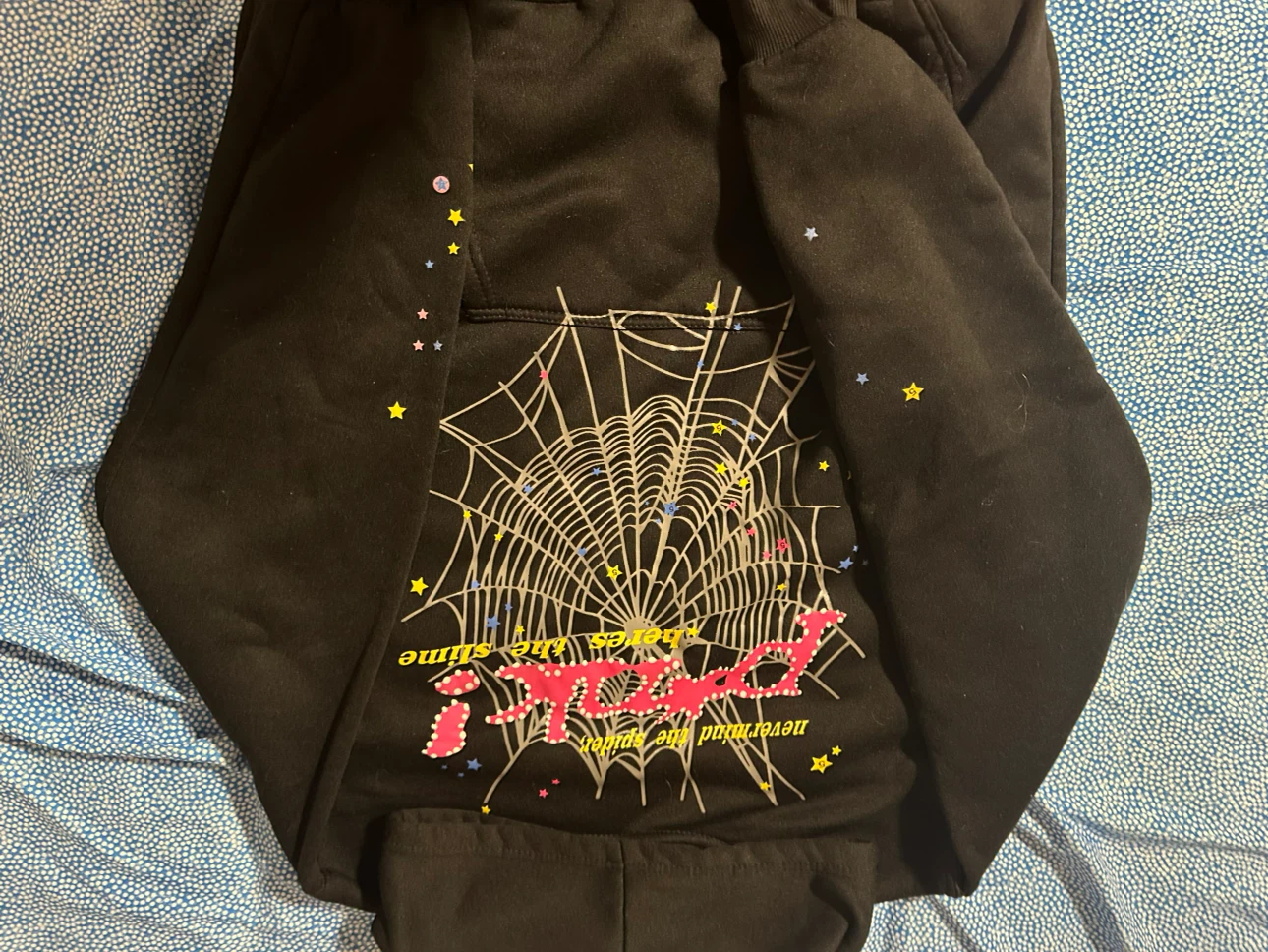 Sp5der Hoodie Black