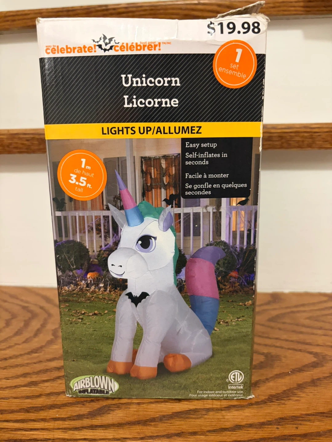 Halloween Unicorn Inflatable