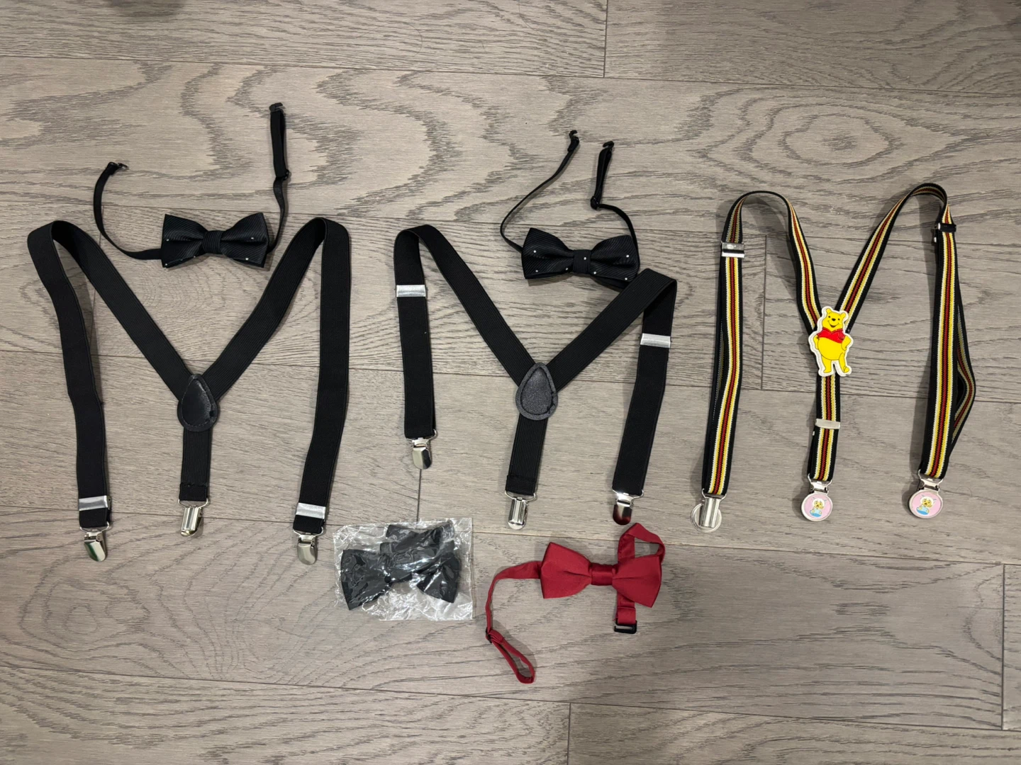 Kids Bowties and Suspenders