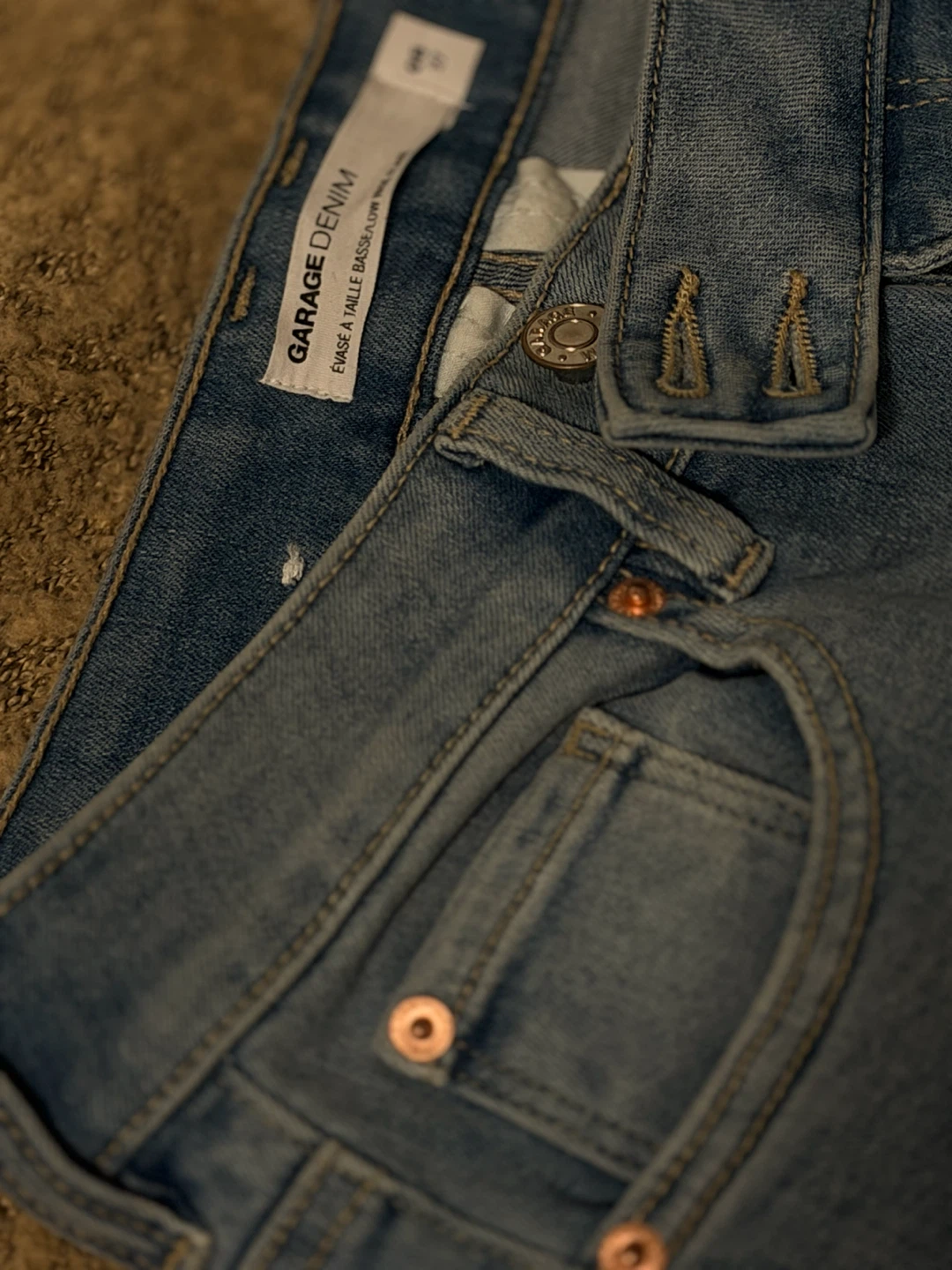 Garage Denim Low Rise Flare Jeans - photo 2