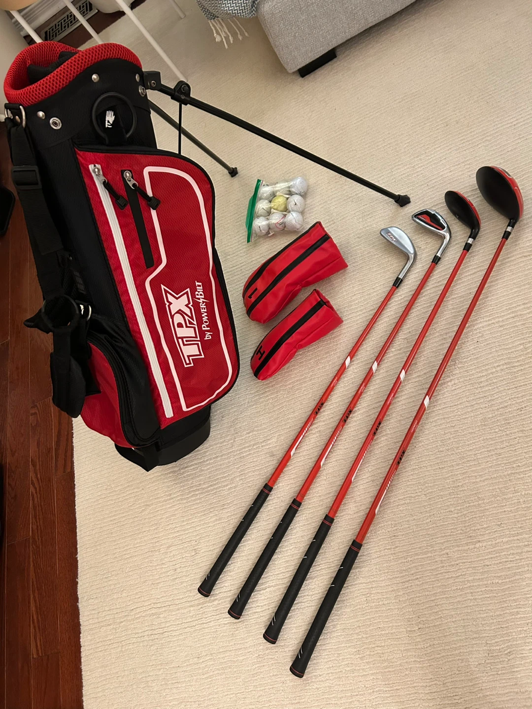 PowerBilt TPX Junior Golf Club Set (RH, 52-56”)