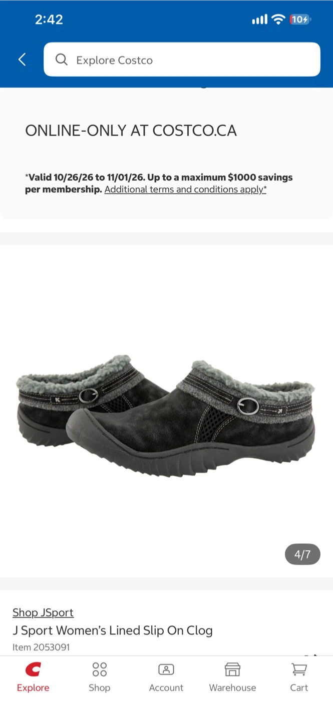 J Sport Women's Lined Slip On Clogs - photo 2