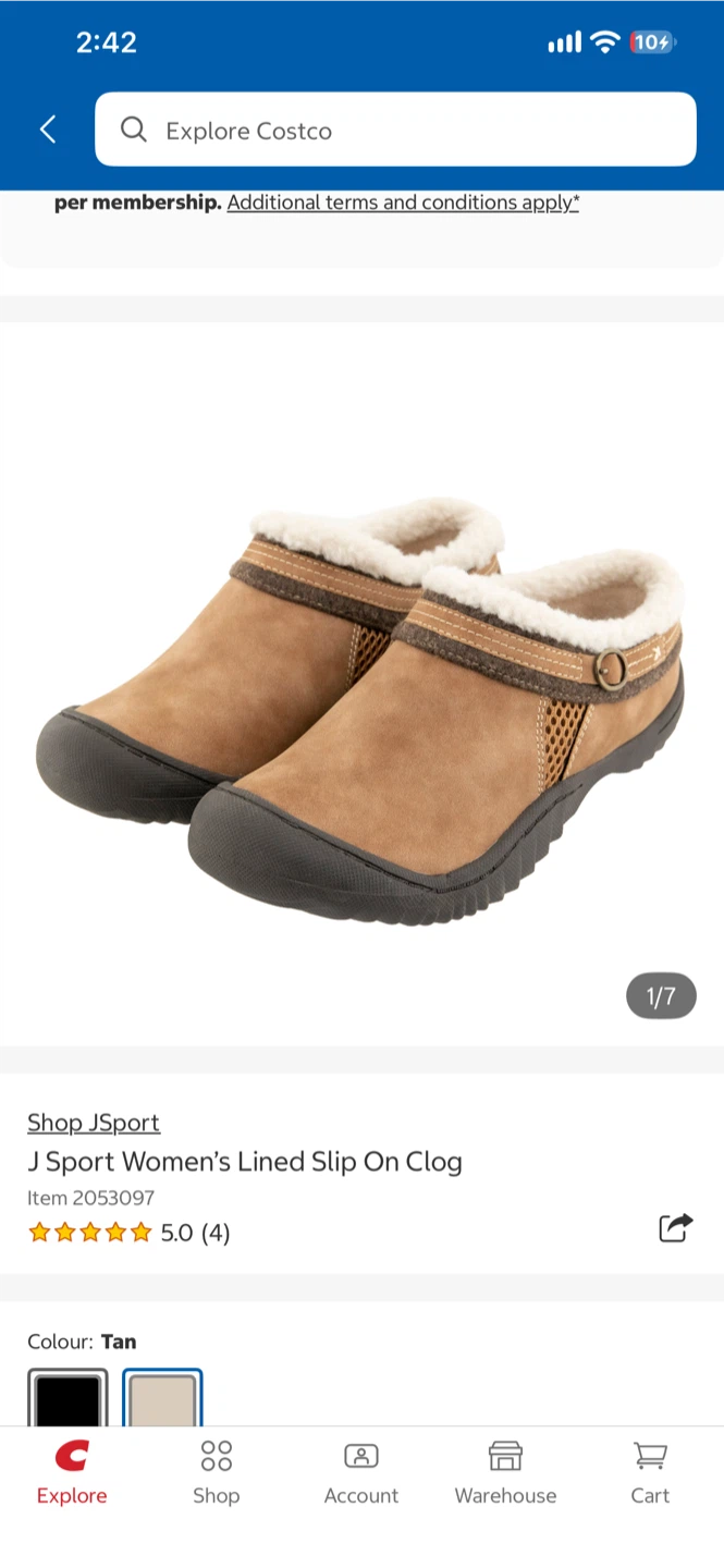 J Sport Women's Lined Slip On Clogs - photo 4