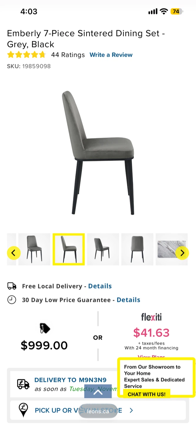 Emberly Dining Chairs - Set of 6 - photo 4