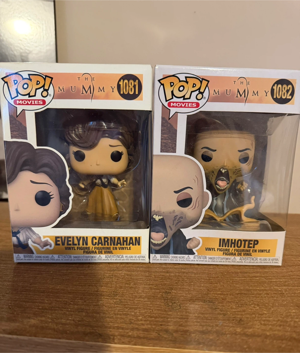 The Mummy Funko pops