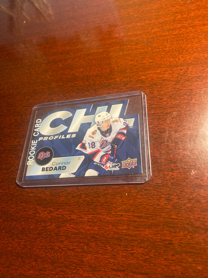 2021-22 Upper Deck CHL Connor Bedard Rookie Card PR-6