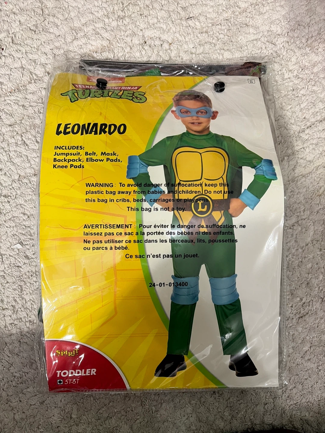 Teenage Mutant Ninja Turtles Leonardo Toddler Costume