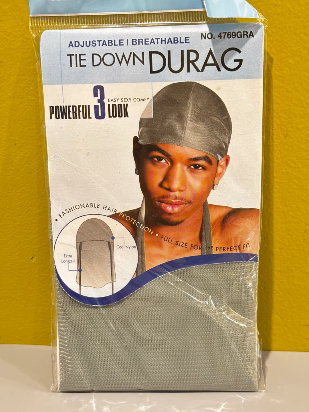 Magic Collection Gray Tie Down Durag - photo 2